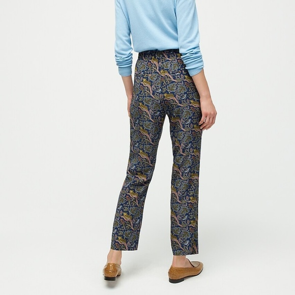 J.Crew Leopard Silk Pants - Picture 3 of 4